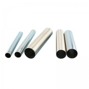 ເກຣດ 201 202 304 316 430 410 Welded Polished Stainless Steel Pipe Supplier