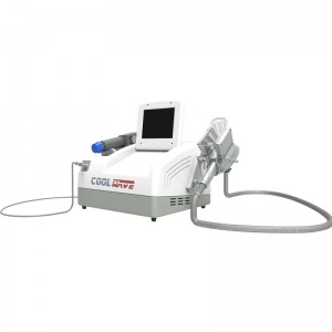 CRS08 Portable 2 in 1 Fat Frezing Cellulite Pain Relife Shock Wave Therapy Plus Cryolipolysis