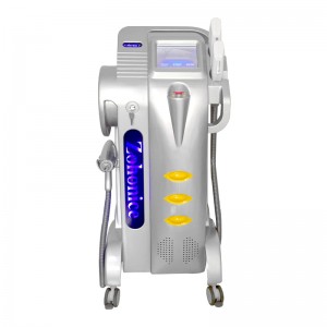 E8A 360 Магнітооптичний 3 в 1 Ipl лазерна епіляція Nd Yag лазерна машина для видалення татуювань Rf підтяжка обличчя Elight Opt Shr