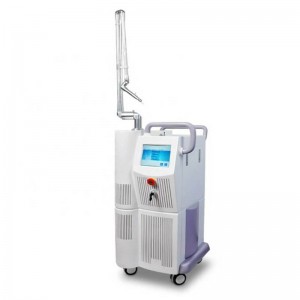 ER600B RF vamzdinis frakcinis RF CO2 lazeris, skirtas dermatologijai, ginekologijai, 10600 nm medicininis CO2 lazeris