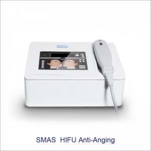 HF112 သယ်ဆောင်ရလွယ်ကူသော မျက်နှာနှင့် ပါးရေတွန့်ခြင်းကို သက်သာစေသော ပြင်းထန်မှု အာရုံစူးစိုက်နိုင်သော Ultrasound Mini Hifu