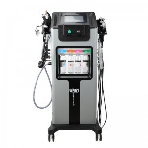 HO706 Hydra Beauty Machine 9 en 1 Limpieza profunda de poros Cuidado facial Dermoabrasión ultrasónica
