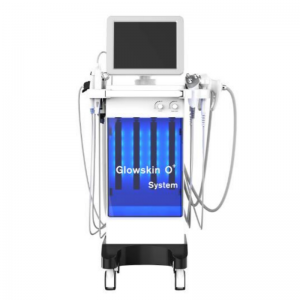 HO909 스킨 강화 페이셜 모이스춰 라이징 11in1 히드라 페이셜 워터 박피술 수소 및 산소 미용 장비