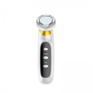 ML03C EMS Ultrasonic Ansigtsløftende Anti-Aging Face Massager Microcurrent