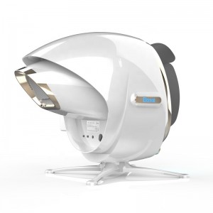 SA02 Máy kiểm tra phân tích da 3D cầm tay 8 Thiết bị phân tích da và tóc bằng AI quang phổ