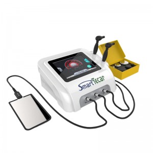 ST02B Termike RF për lehtësimin e dhimbjes për trupin për dobësim të lëkurës Kujdesi i thellë 448 kHz CET RET RF Makinë terapie Tecar