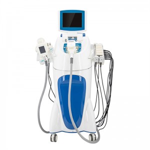 V909C Max 5 in 1 Cryolipolysis Rf Cavitation Laser Slimming Device Vacuum Roller Massage