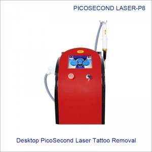 P8 Tneħħija tat-tikmix Tneħħija tal-pigment Picocare 755nm 532nm 1064nm Picosecond Laser