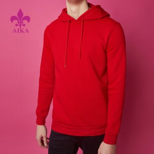 Högkvalitativ tröja för män anpassad logotyp Enkel unisex Streewear Tomma hoodies sweatshirts