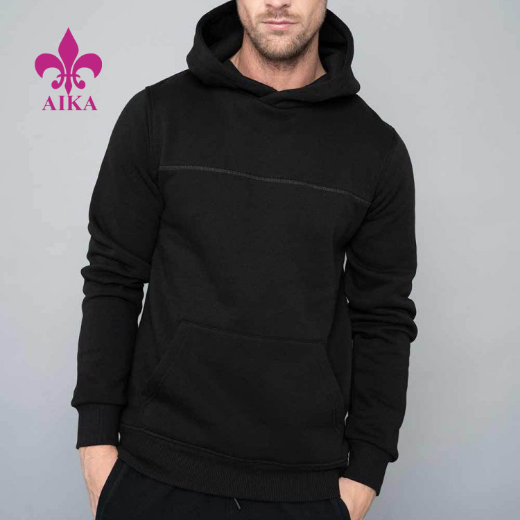 Grossist bra kvalitet rörelse hoodies ultra-bekväma och casual fit activewear för män