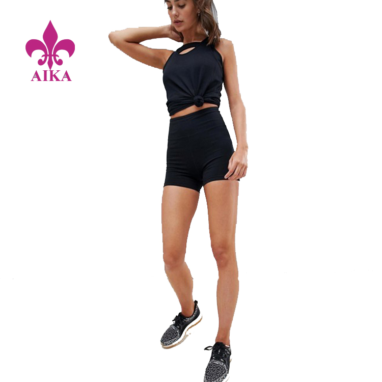 Žhavý výprodej Přiléhavý design Softy sportovní tréninkové šortky pro ženy