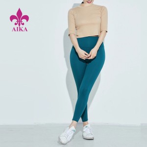 Дамско облекло 2021 Йога Тренировка за бягане Тесни йога панталони Клинове за жени