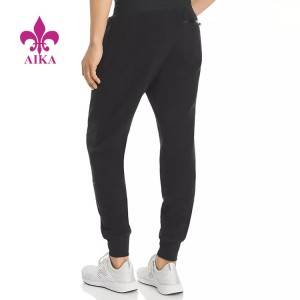 Prilagođeni logotip Sewaat hlače s elastičnim strukom 100% pamuk koji upija znoj Trening muški trkač