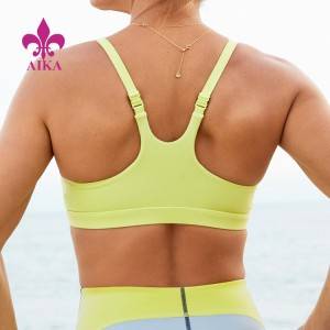 Just Arrived Classical Design Perfect Fit Yoga Clothing Multi-color Quick Dry Sports Bra for Women
