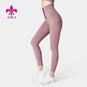 Compression Gym Clothing Yoga Pants High Waist Fitness Waist Trainer Leggings