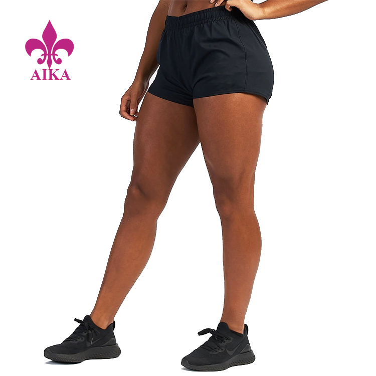 Dámske bežecké šortky na mieru Fitness Gym Športové šortky Veľkoobchodné kompresné oblečenie pre ženy