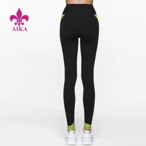 OEM Hot Sell Egyedi nagykereskedelmi magas derekú Fitness kompressziós női jóga leggings