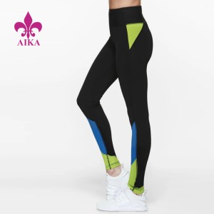 OEM Hot Sell Egyedi nagykereskedelmi magas derekú Fitness kompressziós női jóga leggings