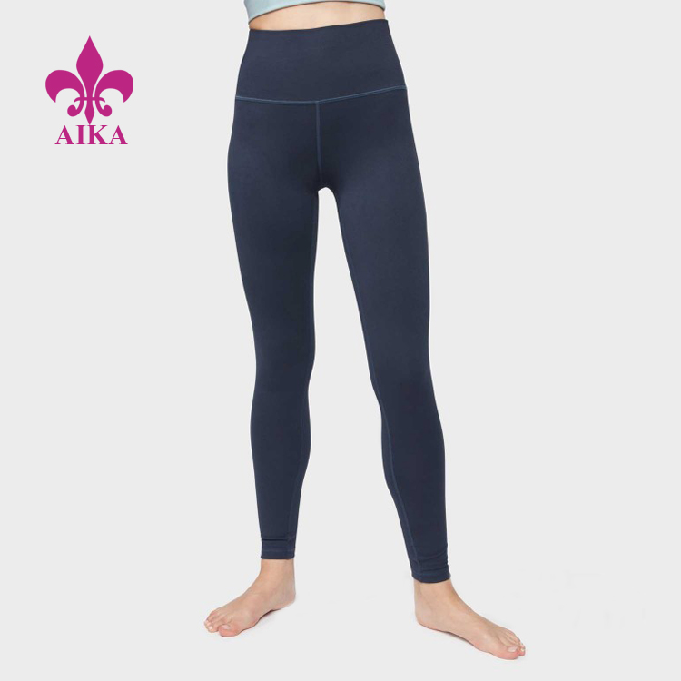 Wholesale Fitness Clothing Stylish High-Rise Fit Compression Women Sports Yoga Leggings