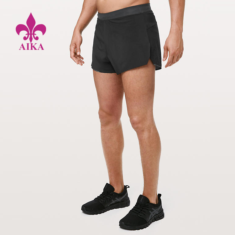 Mannen Sports Wear Woven Lightweight Mesh Sweat-Wicking Free Running Sports Shorts
