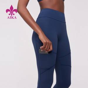 Custom Dame kompressionsbukser Træningstøj Fitness Gym Yoga Leggings til kvinder