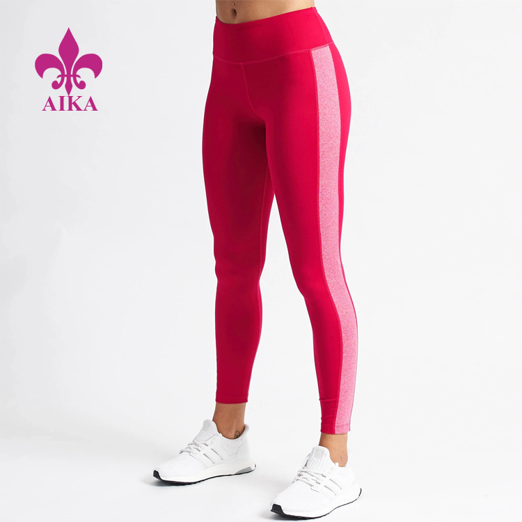 Anpassade Gym Leggings Design Partihandel Workout Fitness Tights Kvinnor Yoga Byxor