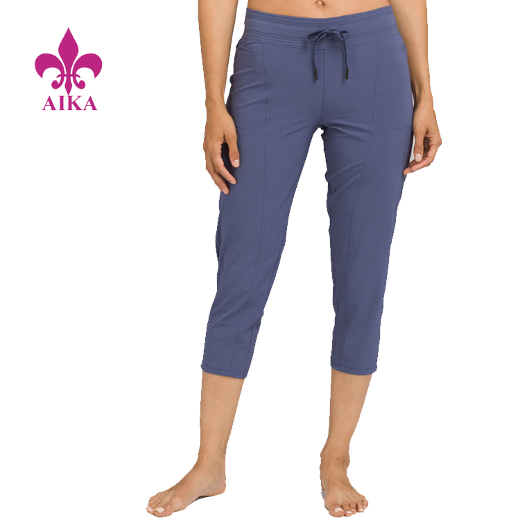 Factory directly Sports Fashion Bra - China Custom Logo Made Sweat Pants Ladies Gym Joggers Wholesale Women  Pants – AIKA