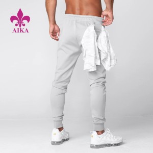 Pantallona djerse me cilësi të lartë Fabrika e personalizuar Pantallona Jogger për Meshkuj