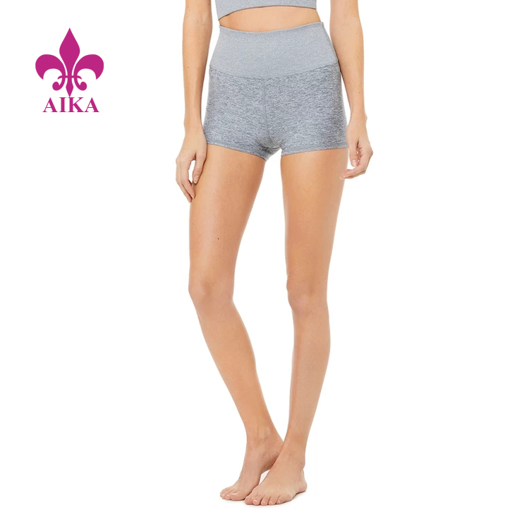 Sportswear Tipu di produttu Vita alta Morbida Confortu Slim Fit Donna Pantaloncini Yoga