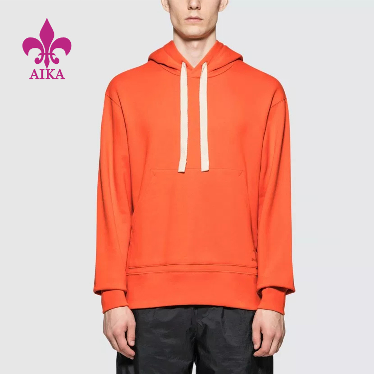 Hight Quality Custom Keɓaɓɓen Fashion Pullover Plain Blank Sports Hoodies Maza