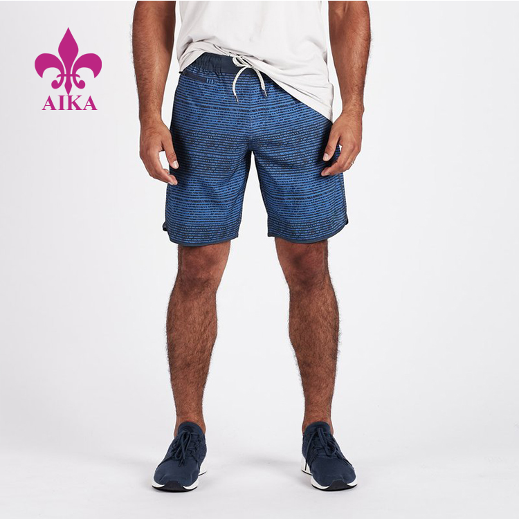 Cjenik za radne hlače za muškarce - 2019, prilagođene veleprodajne ljetne hlače za plažu s teksturom morskih ćelija, sportske kratke hlače za teretanu – AIKA