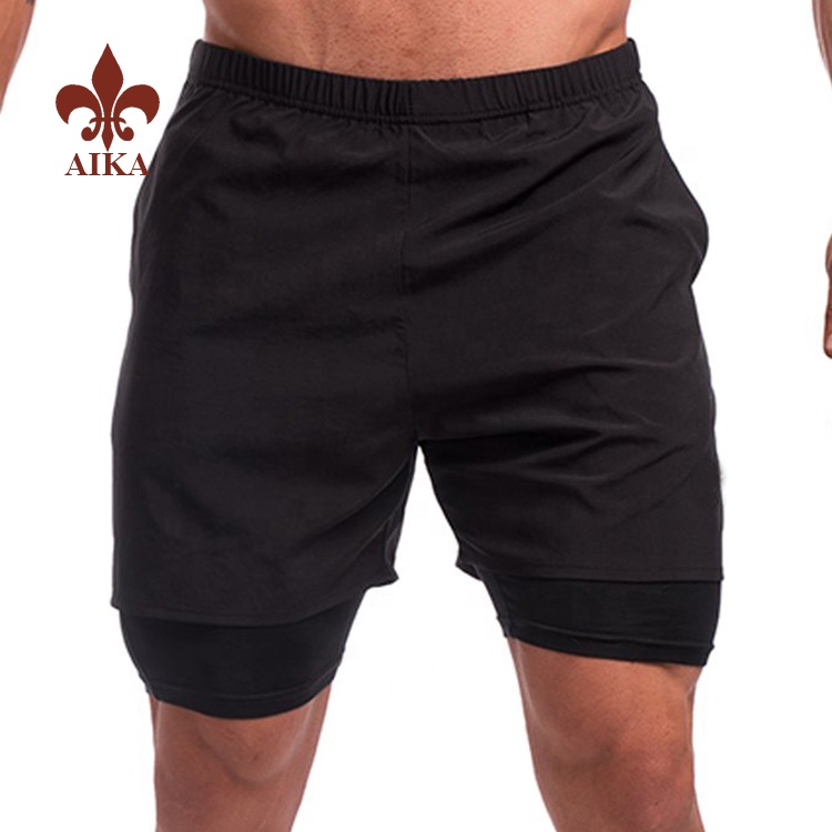 La millor roba interior per a home a l'engròs personalitzada que absorbeix la humitat de 4 vies de spandex boxer curts atlètics