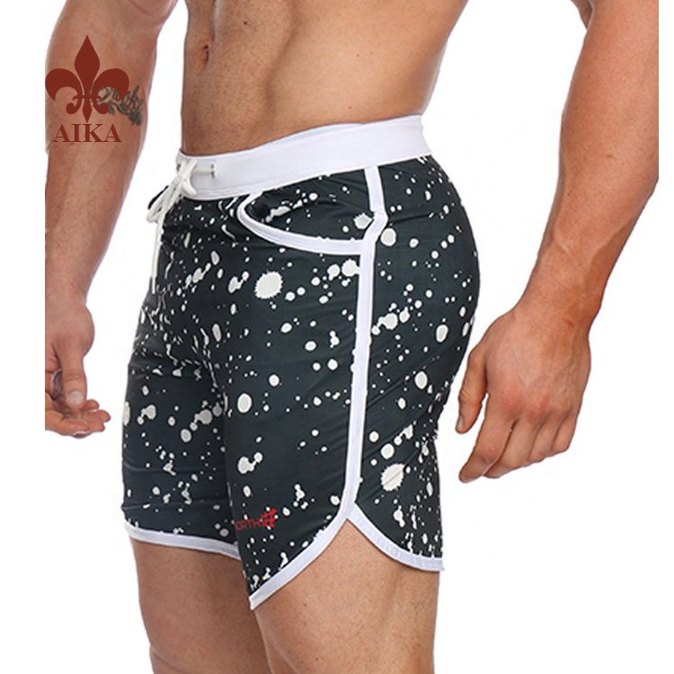 Celana Olahraga yang disesuaikan dari pabrik - 2019Pola sublimasi OEM berkualitas tinggi dicetak celana pendek papan pantai pria – AIKA