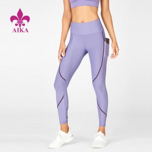 Hot Sale Topp kvalitet tilpasset trening Gym Wear Mote Yoga Bukser Fitness Leggings for kvinner