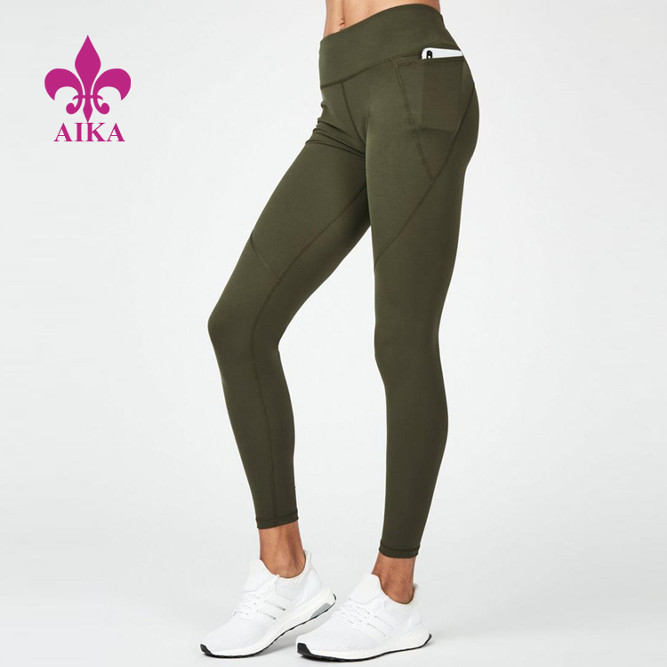 Fitness kompresné dámske pančuchové nohavice Veľkoobchod Športové legíny Ženy Nohavice na jogu Veľkoobchod