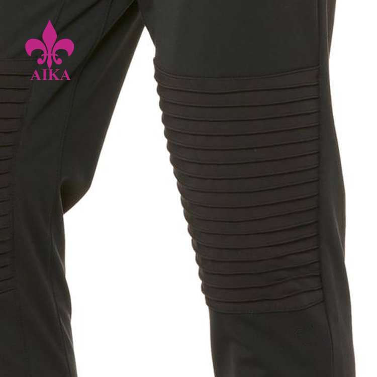Veleprodajne športne športne moške tekaške hlače za telovadbo po meri, udobne, priložnostne, oblikovane na kolenih