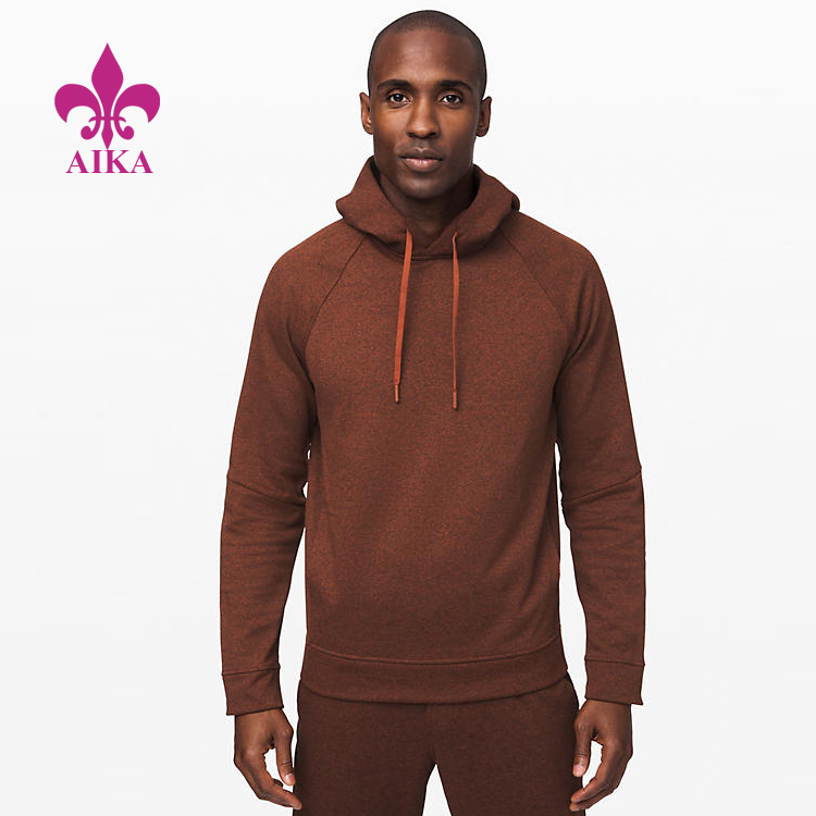 Hot-selling Men Sport Pant - Wholesale Active Wear Hidden Pocket City Sweat Pullover Hoodie Men Sportswear – AIKA