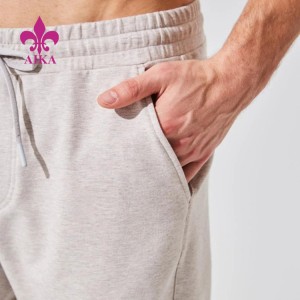 Top Verkoop OEM Fabriek Prijs Katoen Polyester Slim Leg Cool Down Sweat Broek Voor Heren Sportkleding
