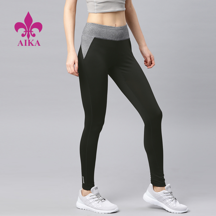 OEM Lag luam wholesale Lightweight Breathable Comfort Women Solid Tights Sports Yoga Leggings