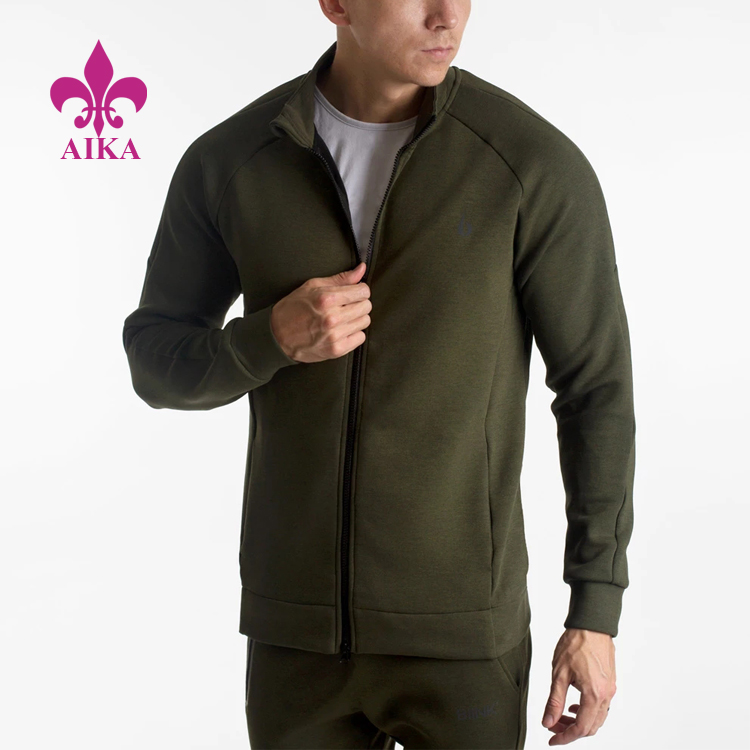Winter Cold Activewear Male Sports Wear Wholesale Fitness Full Siper Hoodie mo alii