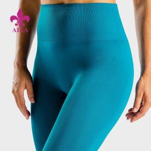 Hot Rea Kvinnor Kläder High Waist Yoga Wear Anti-pilling Quick Dry Women Compression Leggings