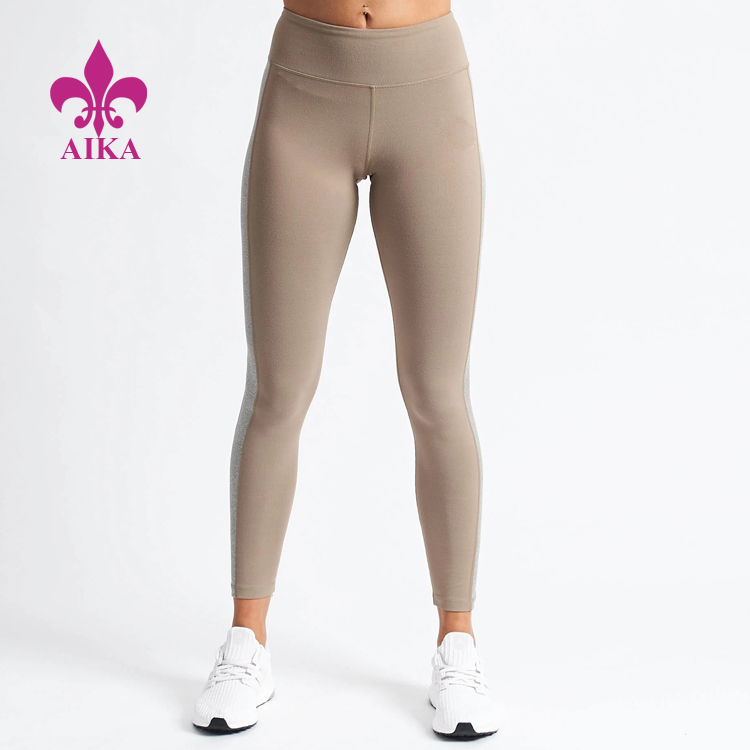 Grossistanpassade Fitness Quick Dry Tights Workout Leggings Design för kvinnor
