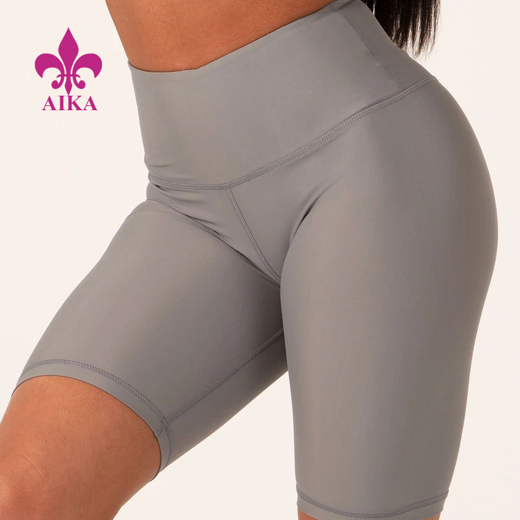 Короткі легінси високої якості на замовлення, зручні фітнес-шорти для йоги для жінок