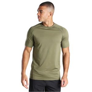 Grossist Gym Sports Wear Muscle Man Active Fitness Andas anpassade tomma T-shirts för män