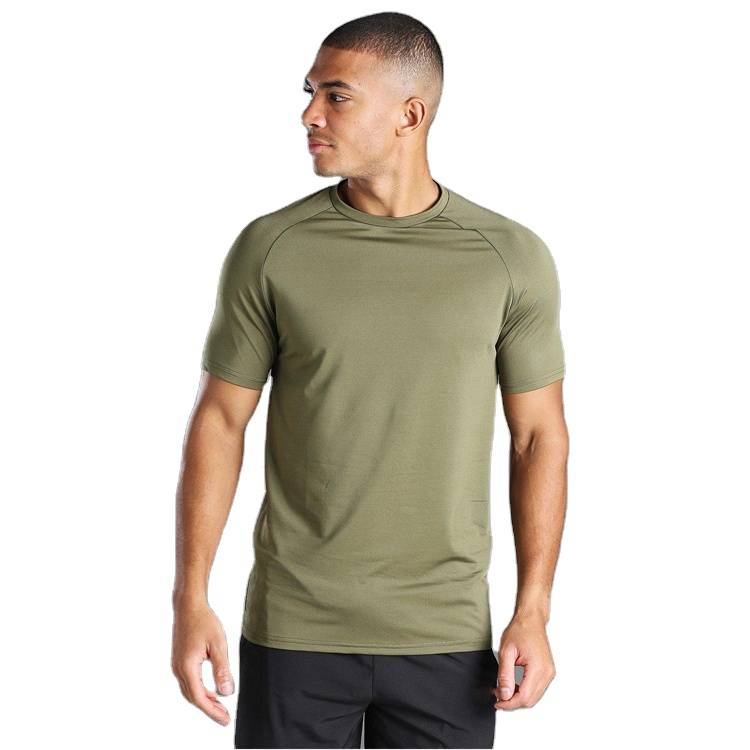 ການຂາຍຮ້ອນສໍາລັບຊຸດກາງເກງ Fitness - ຂາຍສົ່ງ Gym Sports Wear Muscle Man Active Fitness Breathable Custom Blank T Shirts For Men – AIKA
