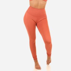 Pantaloni legging di yoga fitness compresso da donna sexy a vita alta all'ingrosso