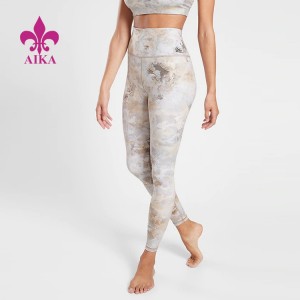 Спортивные брюки с принтом логотипа на заказ, легкая одежда для бега, женские леггинсы для йоги