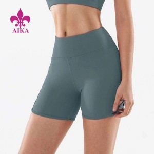 Veľkoobchodné dámske šortky Quick Dry Gym so sťahovacou šnúrkou v páse Custom Track Pants