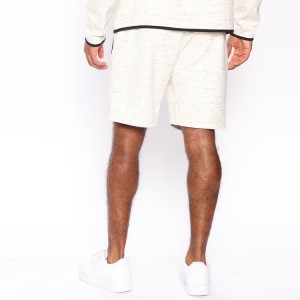 Hög kvalitet anpassad logotyp polyester aktiv grossist Slim Fit Gym Hoodie Shorts Träningsoverall Set för män