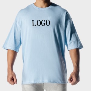 OEM High Quality Wear 100% Auduga Maɗaukakin Filayen Maza T Shirts Buga Custom